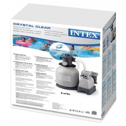 Písková filtrace k bazénům Intex 28648 Krystal Clear 8 m3/hod