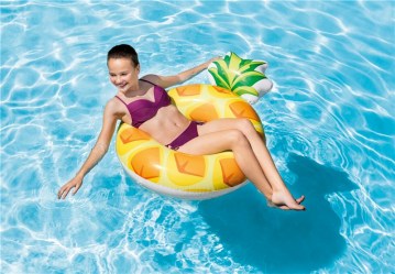 INTEX 56266 Nafukovací kruh Ananas 117x86 cm