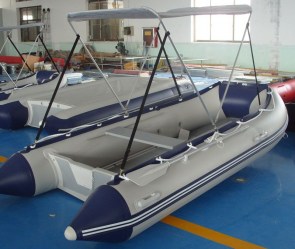 Bimini stříška na loď dvouramenná šířka 110 cm