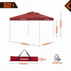 Party stan CANOPY L KT3060 3 x 3 m King Camp